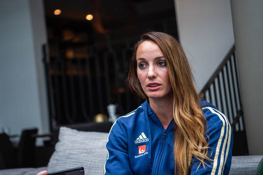 Kosovare Asllani of Swedish women national football team