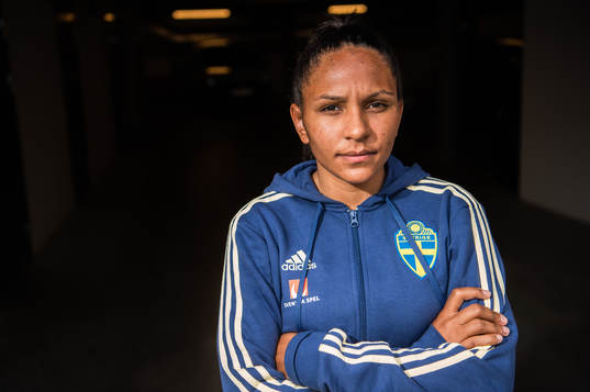 Madelen Janogy of Swedish women national football team