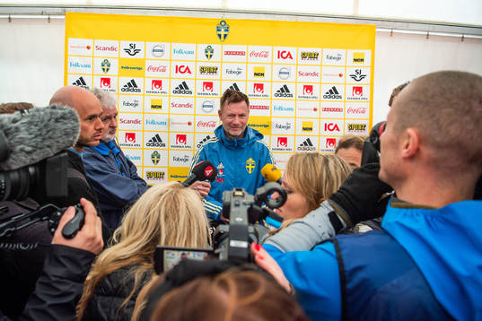 Head coach Peter Gerhardsson of Swedish women national