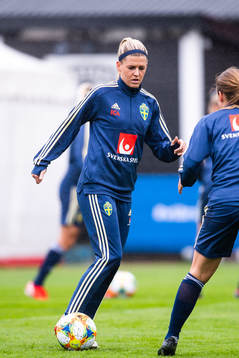 Olivia Schough of Swedish women national football team