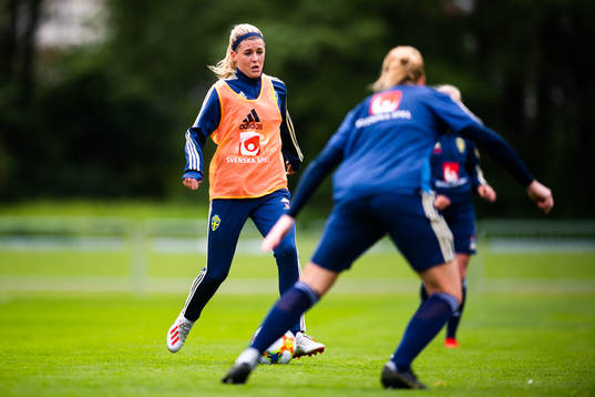 Olivia Schough of Swedish women national football team