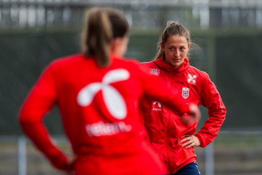 Goalkeeper Cecilie Hauståker Fiskerstrand of Norway