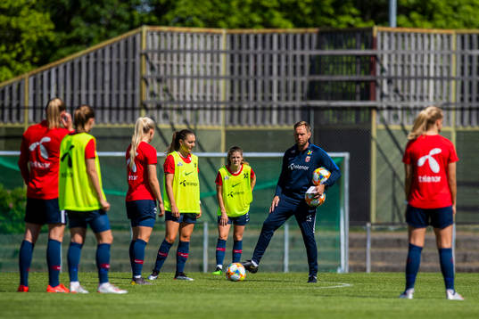Martin Sjögren, head coach of Norway