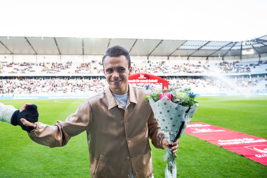 Malmö FFs Andreas Vindheim avtackas