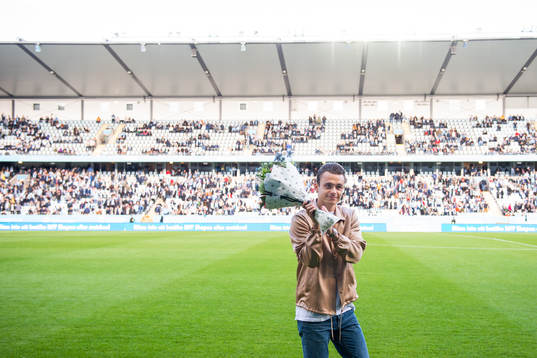 Malmö FFs Andreas Vindheim avtackas