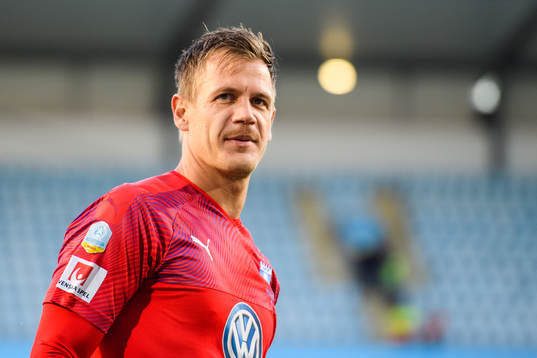 Malmö FFs målvakt Johan Dahlin