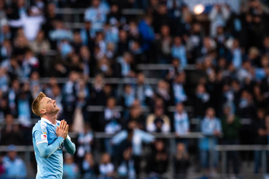 Malmö FFs Anders Christiansen jublar