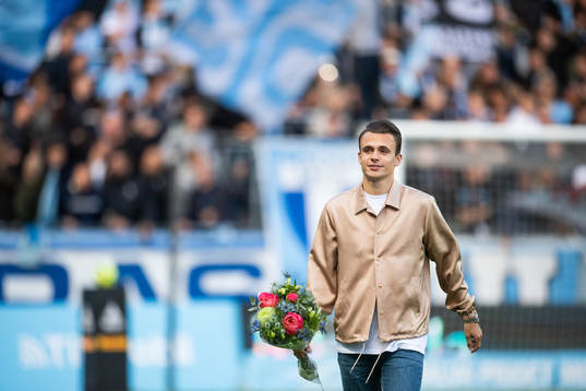 Malmö FFs Andreas Vindheim avtackas