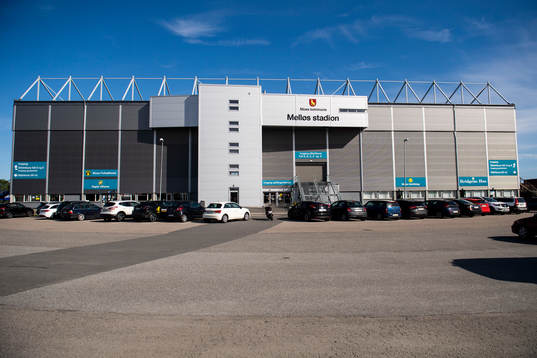 General view of Melløs Stadion