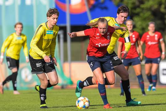 Markus Nilsen of Moss Jr. and Frida Leonhardsen Maanum of