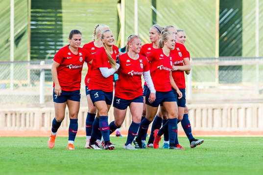 Therese Sessy Åsland of Norway celebrates with her