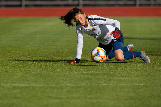 Goalkeeper Cecilie Hauståker Fiskerstrand