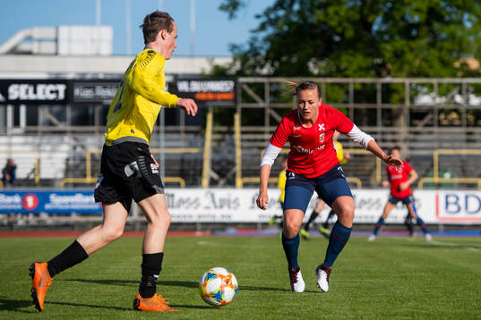 Nicolai Svendsrud of Moss Jr. and Kristine Minde of Norway