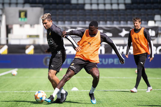 Paulinho och Godswill Ekpolo