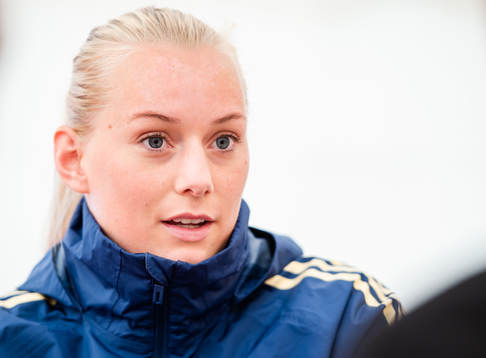 Stina Blackstenius of Swedish women national football team