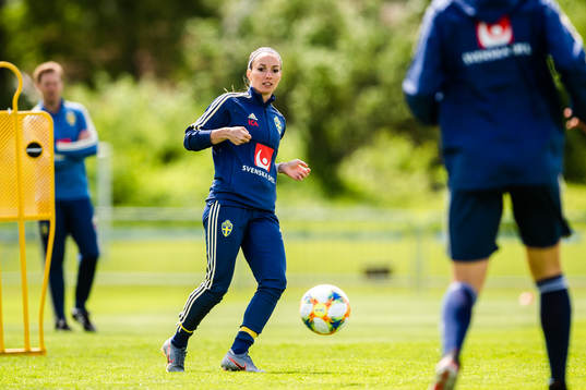 Kosovare Asllani of Swedish women national football team