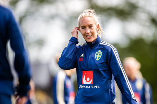 Julia Roddar of Swedish women national football team