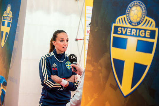 Kosovare Asllani of Swedish women national football team