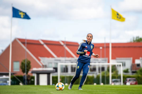 Kosovare Asllani of Swedish women national football team