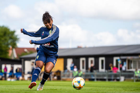 Madelen Janogy of Swedish women national football team