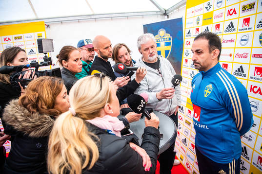 Ali Kad, Doctor for the Swedish women national football team
