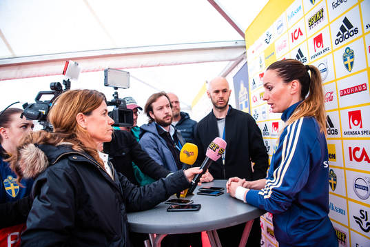 Kosovare Asllani of Swedish women national football team