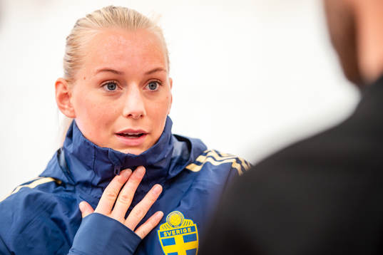 Stina Blackstenius of Swedish women national football team
