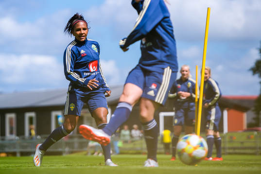 Madelen Janogy of Swedish women national football team