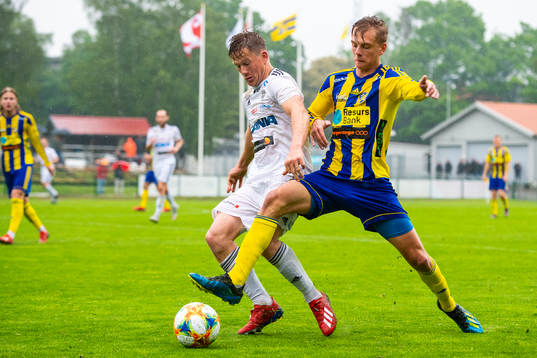 Eskilsminnes Dennis Olsson och Oskarshamns Filip Jägerbrink