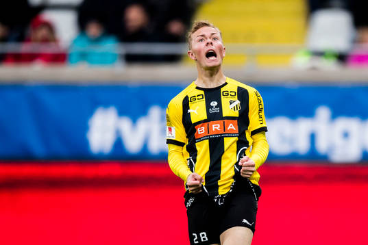Häckens Adam Andersson deppar