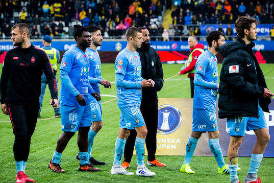 AFC Eskilstunas spelare deppar