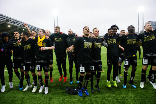 Häcken jublar