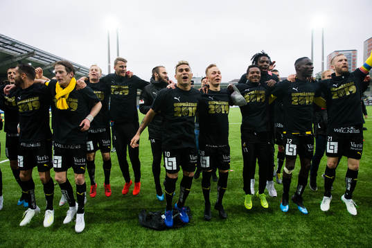 Häcken jublar