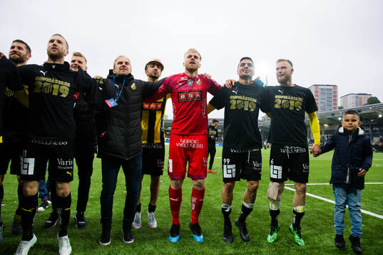Häcken jublar