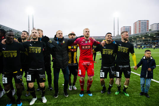 Häcken jublar
