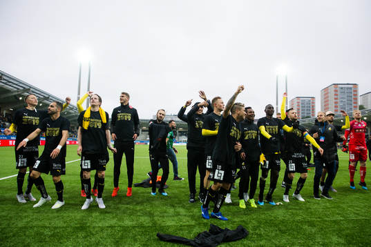 Häcken jublar