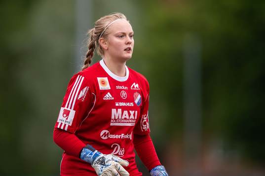 Kvarnsvedens målvakt Jenny Wahlen