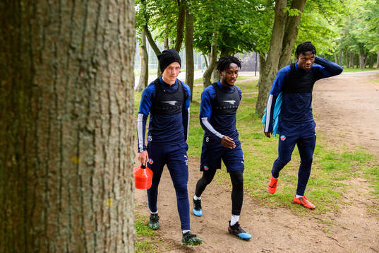 Max Svensson, Mamudu Moro och Noel Mbo