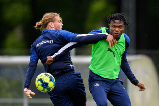 Charlie Weberg och Noel Mbo