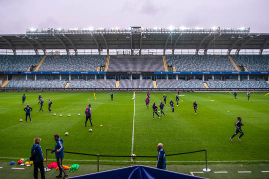 Players of Swedish women national football team