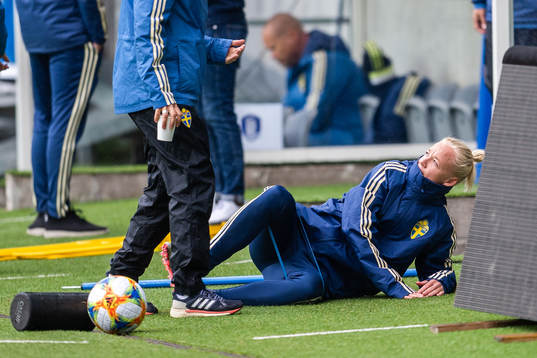 Caroline Seger of Swedish women national football team