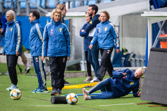 Caroline Seger of Swedish women national football team