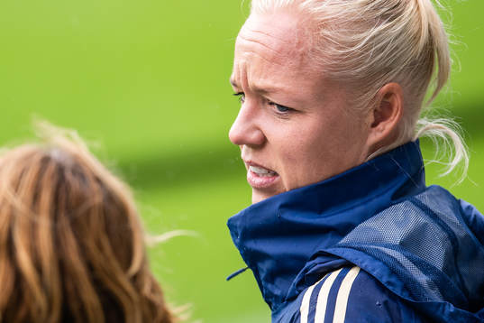 Caroline Seger of Swedish women national football team
