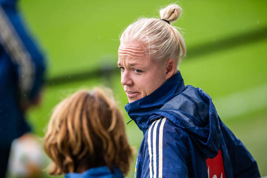 Caroline Seger of Swedish women national football team