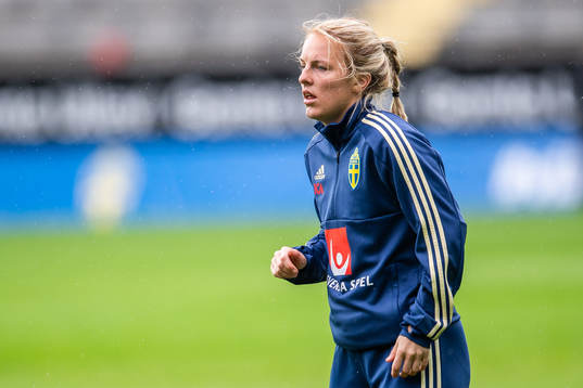 Mimmi Larsson of Swedish women national football team