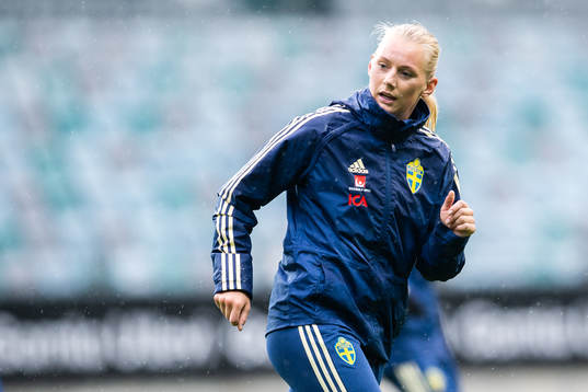 Stina Blackstenius  of Swedish women national football team