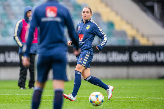 Elin Rubensson of Swedish women national football team