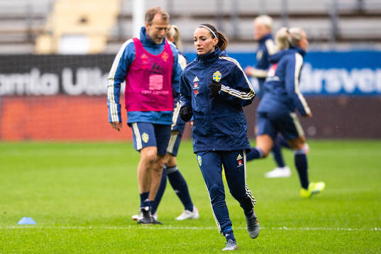Kosovare Asllani of Swedish women national football team