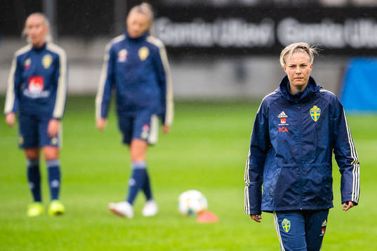 Lina Hurtig of Swedish women national football team