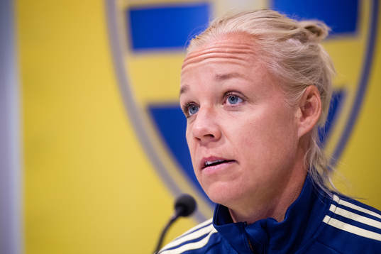 Caroline Seger of Swedish women national football team